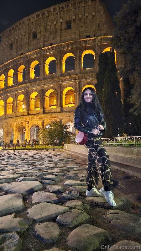 #HappenedToday I arrived in Rome, where I visited a temporar..
