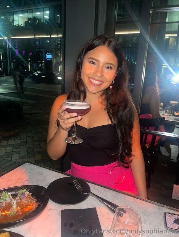 dinner with me? 😈😈