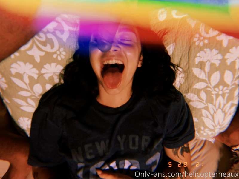 Taste the rainbow @lunapenelope 🌈🍆🦄 #stormtings ⚡️⛈ 

Happy ..