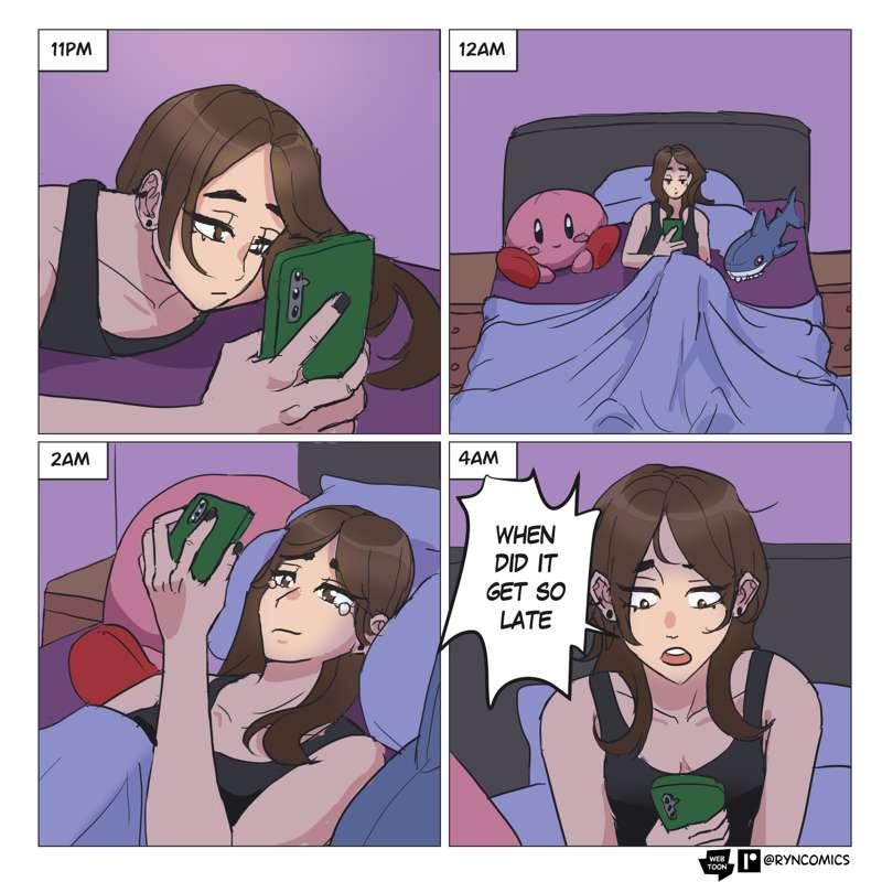 Me every other night