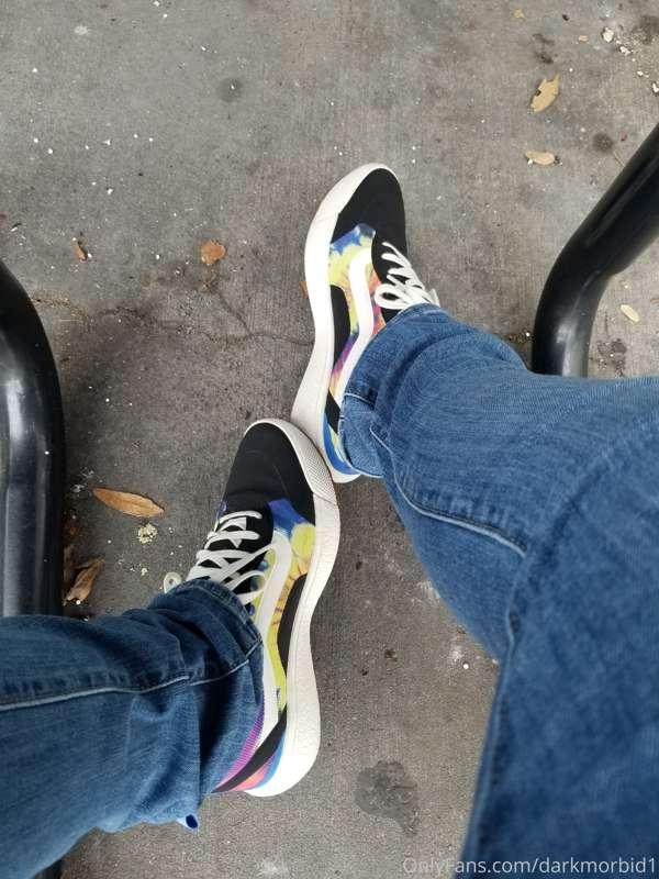 New shoes and yet none of you have reimbursed them. Shame. 2..