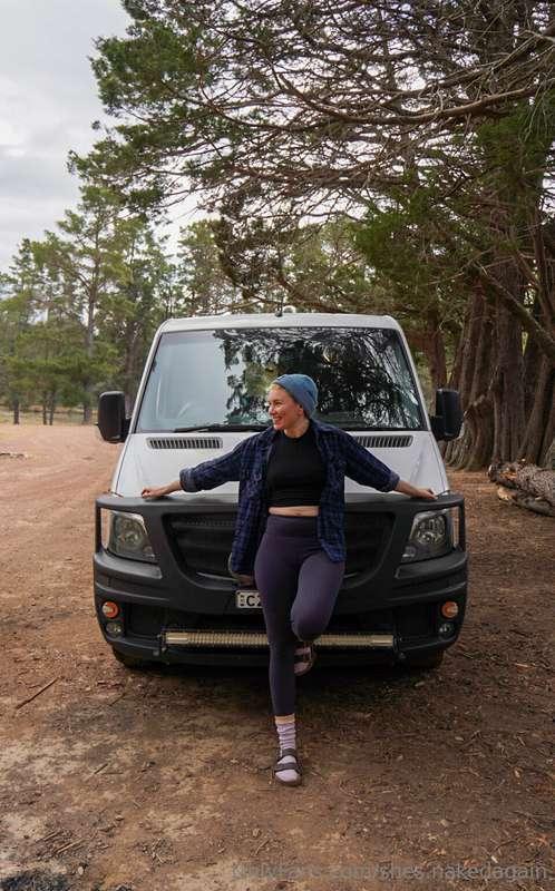 Celebrating 1 whole year of living in my van full-time! 🚑💨  ..