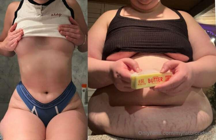 You are what you eat it seems. Damn she blobbed out eh?