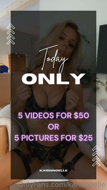 Today only get this exclusive content for a HUGE DISCOUNT! Y..