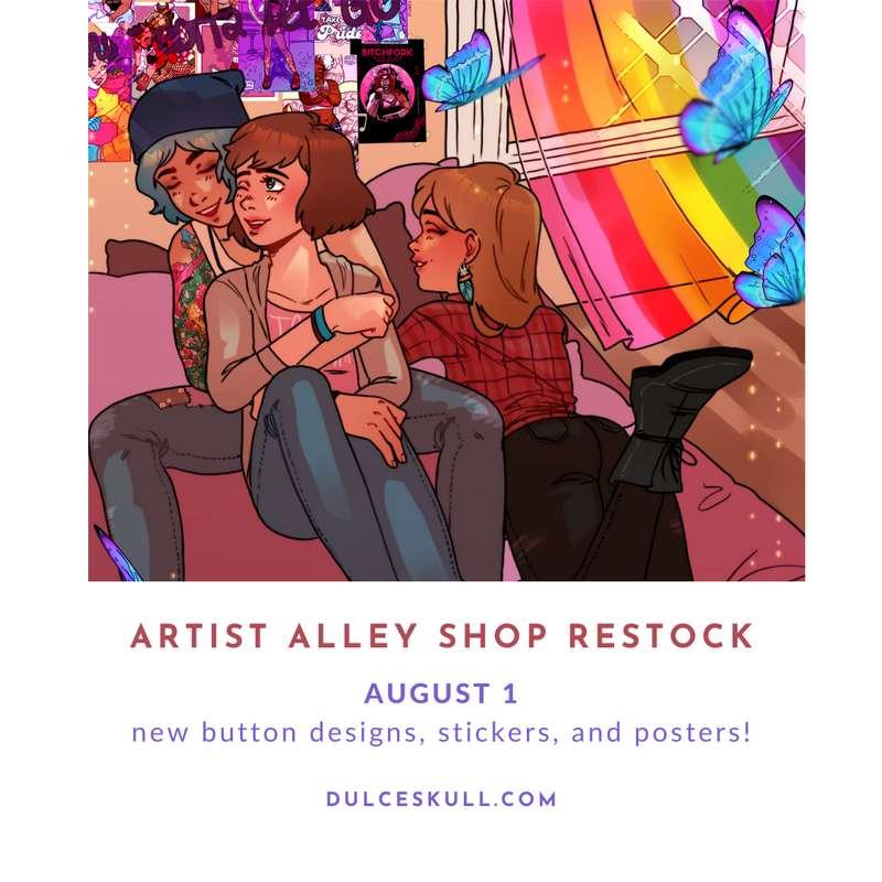 Shop Restock - August 1 !