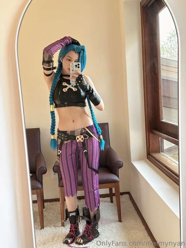 Cosplay test 😈 if you dont know Jinx, you should try watchin..