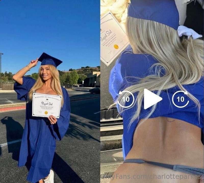 @lologonewild just graduated and officially has the tightest..