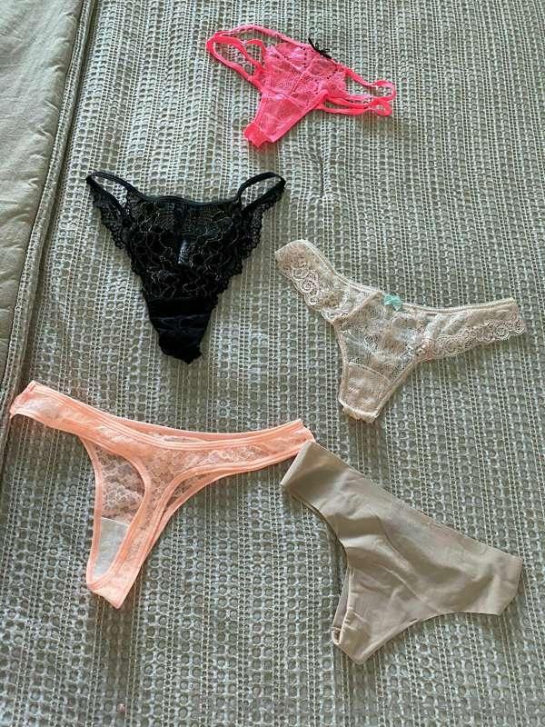 I just added some new panties to my lingerie for sale! DM me..