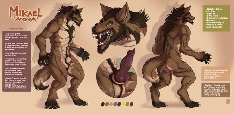 Mikael "Nova" CharacterSheet (Shaded Colors)