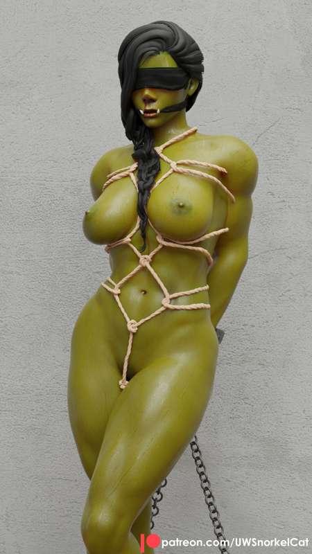 Bora at the Slave Market (Shibari Version)