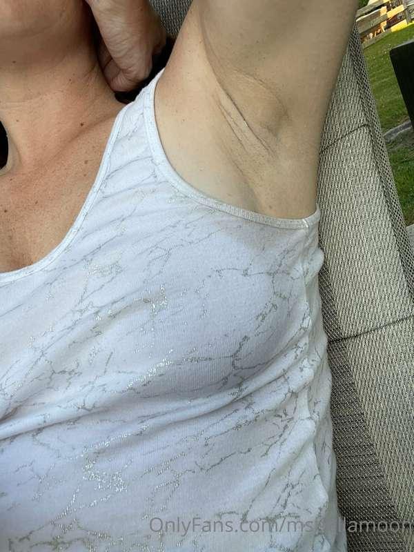 Hot and sweaty
