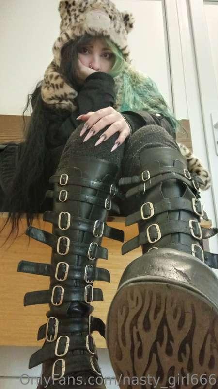 I don't wear boots, they wear me :D
My first Demon, which I ..