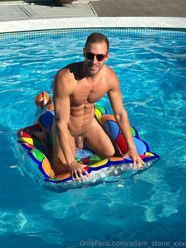 A few more! Pool boy mode, engaged!