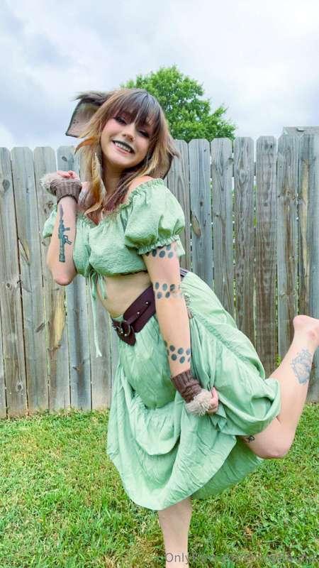 Just a super cute little Faun 🐐💚