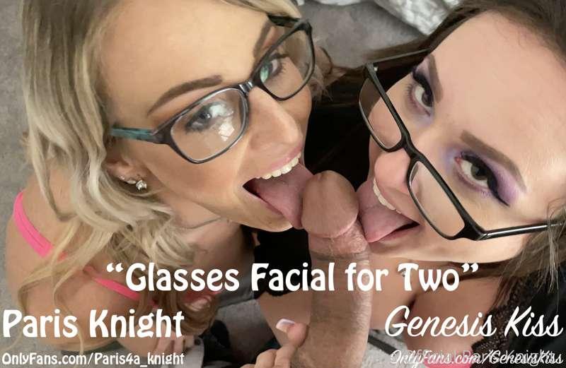 Glasses facial for 2