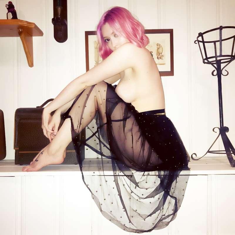 Remember when I had pink hair? 😍