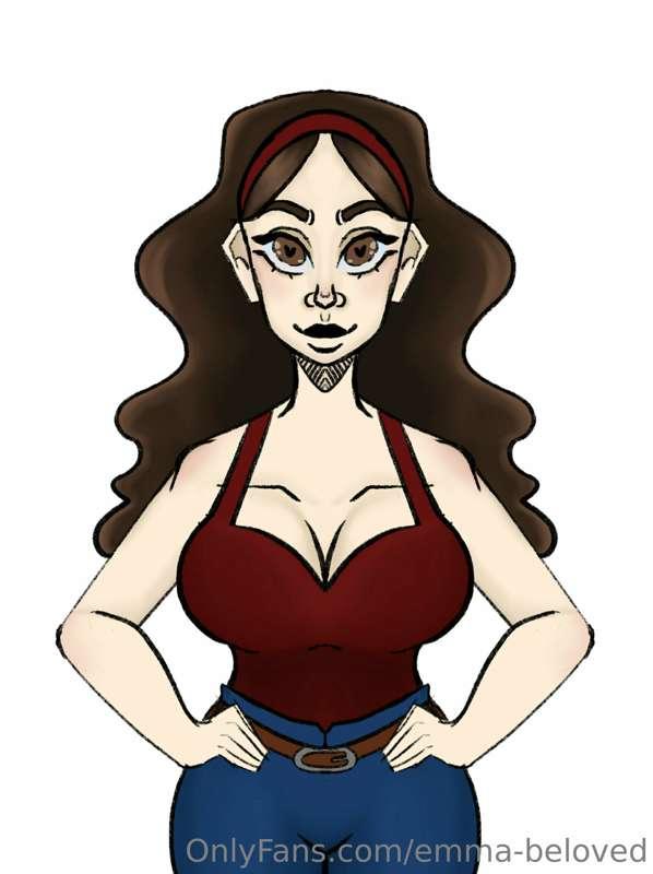 Decided to start posting my art here too! Here’s a self port..