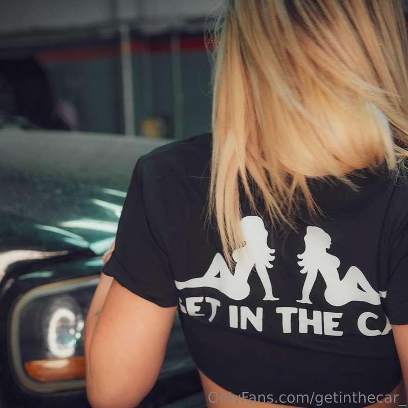 The new shirt is live!! Getinthecar.com