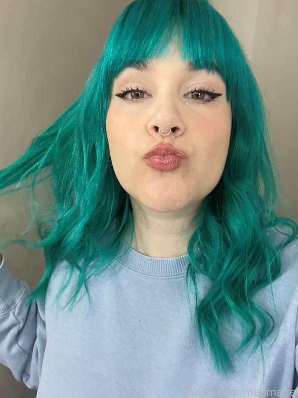 The green hair was a VIBE!!!!
