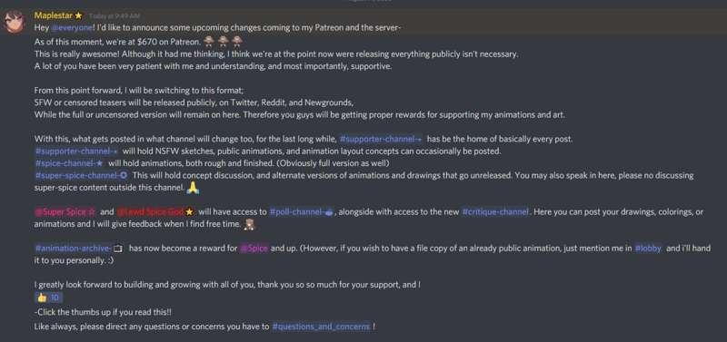 Patreon changes and announcement!
