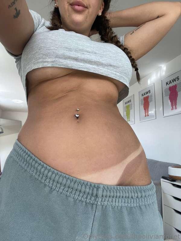 I’m tanned hehe