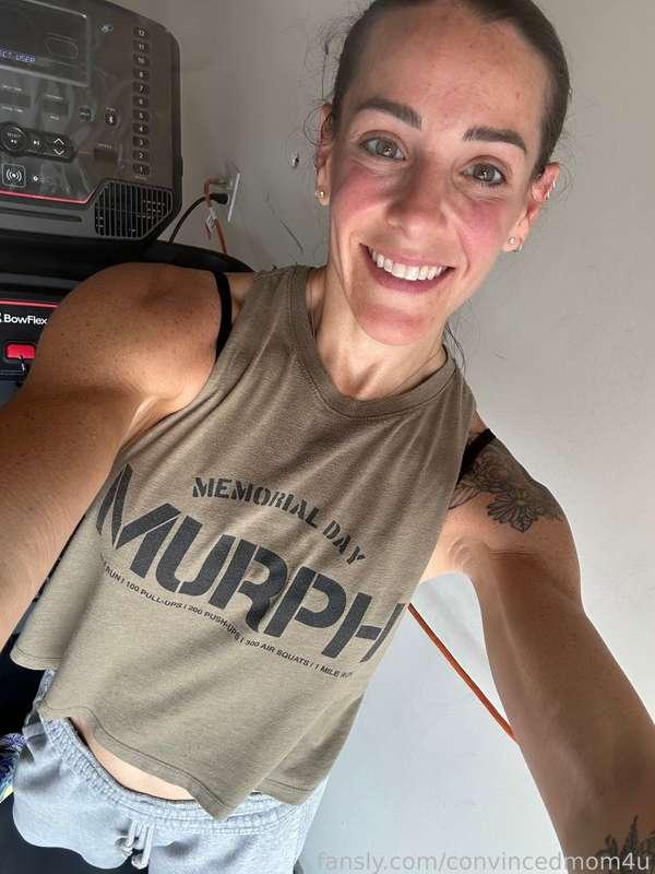 today i took everyone on a journey from my treadmill to my shower 🥵 🚿 😉🤪

be sure to subscribe to see all my posts everyday! 😘

todays posts - 4
pics - 5
videos - 2

#fyp #milf #mom #fit #athletic #workout #sweaty #hot #tats #tattoos #tits #boobs #smiling #happy #shower #ass #booty #wet #tease #freckles #convincedmom4u