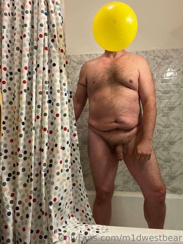 You'd bring a balloon into the shower too, if you could.  Un..