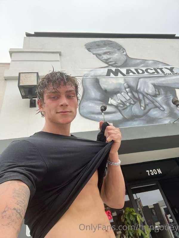 I wanna get sweaty with you ;)