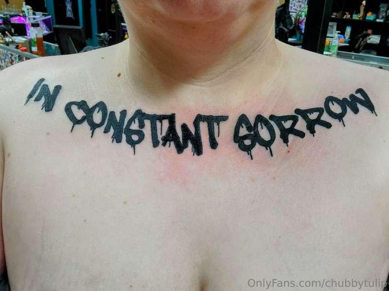 Got a new tattoo today!!