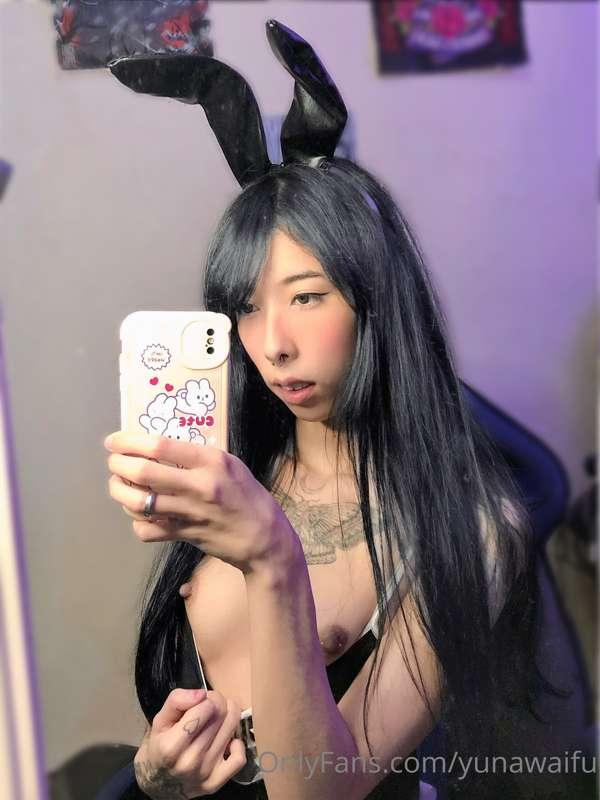 i am a naughty bunny girl 🖤