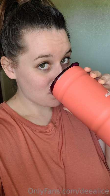 You can't soak the sheets if you're dehydrated! 😜 Reminder t..