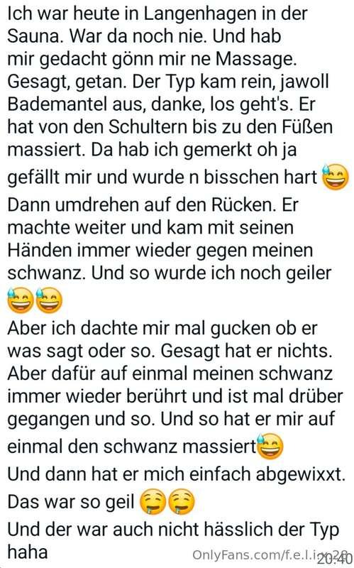 Gestern mit nem Freund bisschen getextet. Er hat mir von sei..