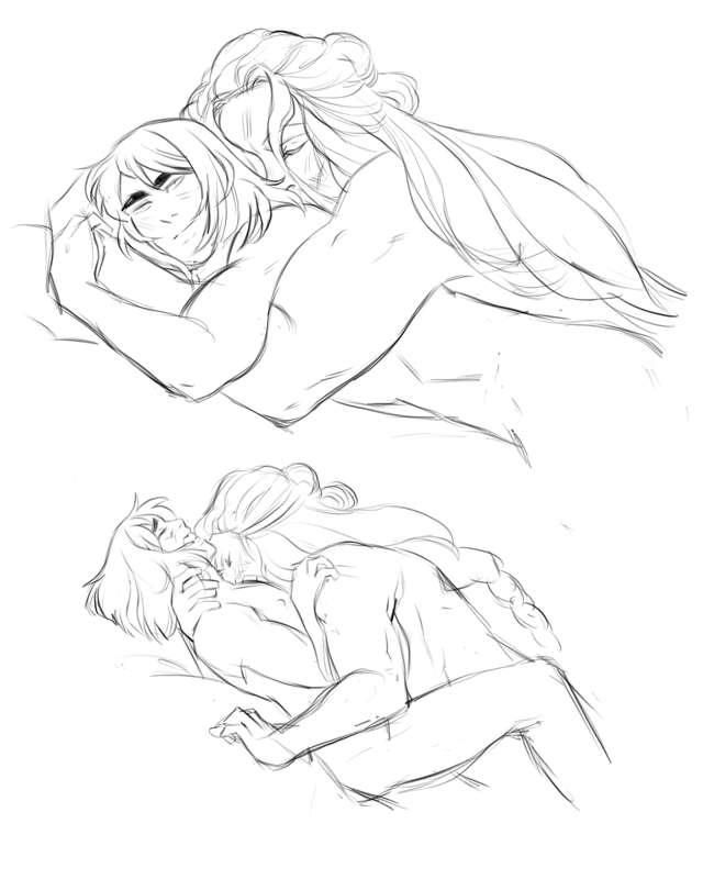 Cuddle time (nsfwish)