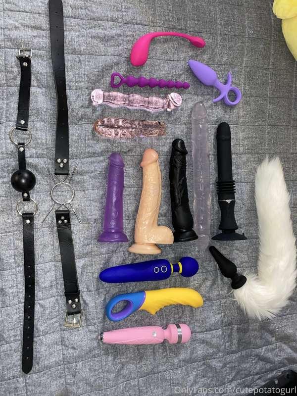 What toy do you wanna see me use?😈