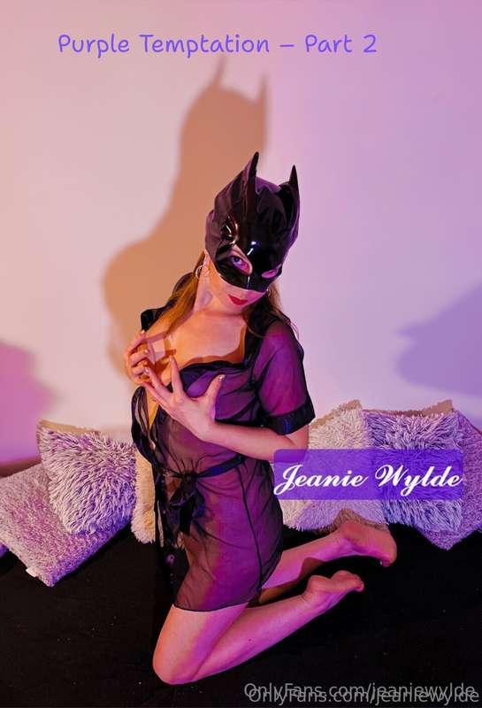 Purple Temptation – Part 2 💜✨Sheer purple… nothing underneat..
