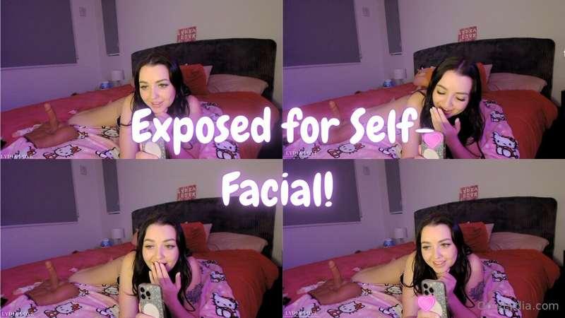 EXPOSED FOR SELF-FACIAL 💦 fetish clip! In this video, I reco..