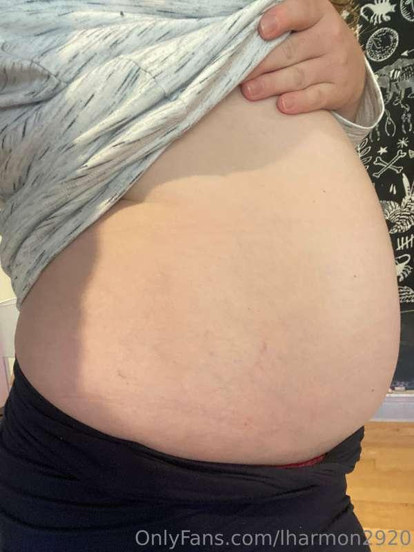 Some stretch marks are coming in