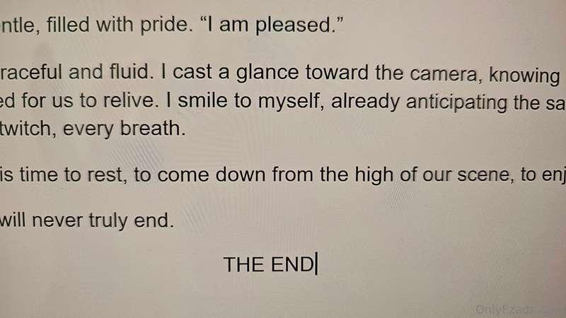 This evening, I finally finished writing my fiction book, an..
