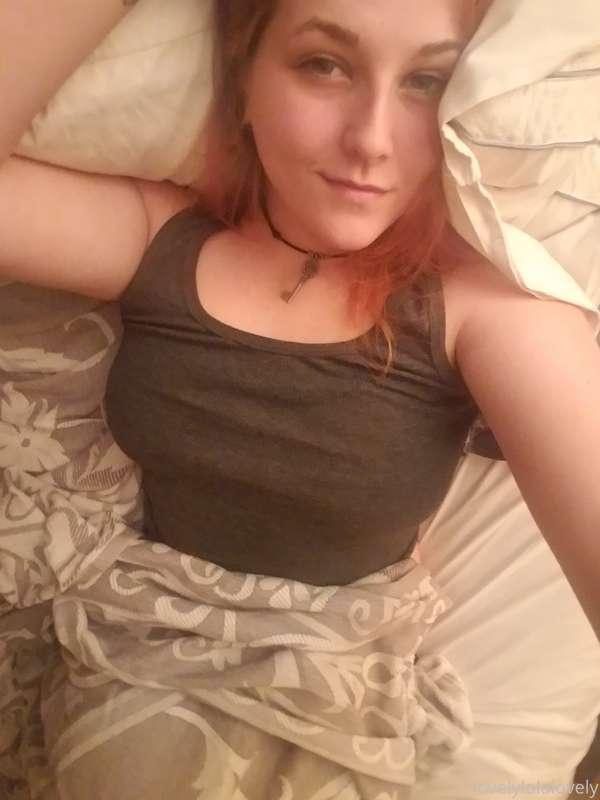 These red lacey panties really make me feel good. Can't wait..