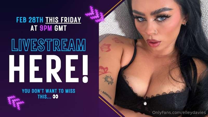 ❤️UPDATE ON LIVESTREAM, THIS FRIDAY❤️ READ BELOW! 🚨My first ..