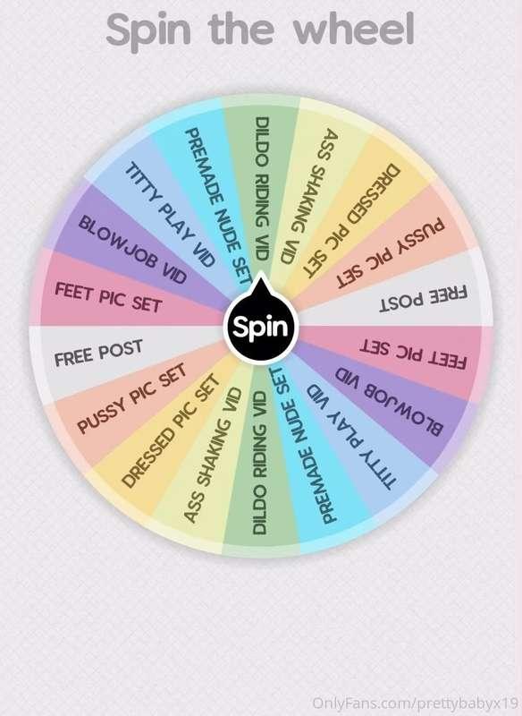 $5 spins 🤤🤤
Tip to win 💕