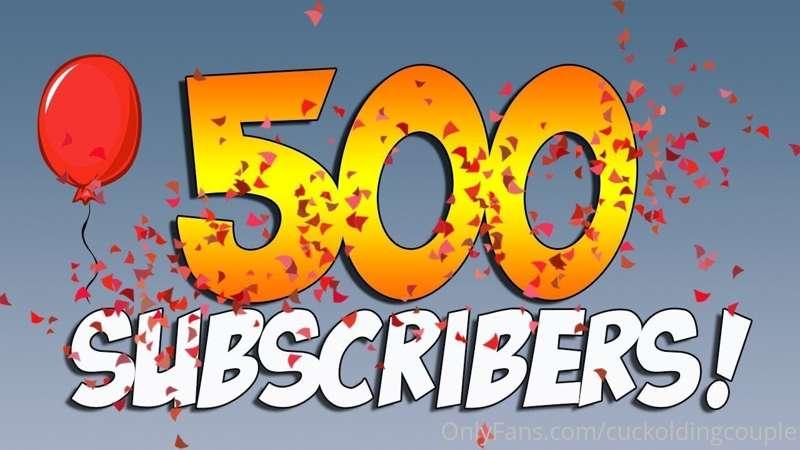 @500  subs (150 more)  going to host a hugeeee drawing! Free..