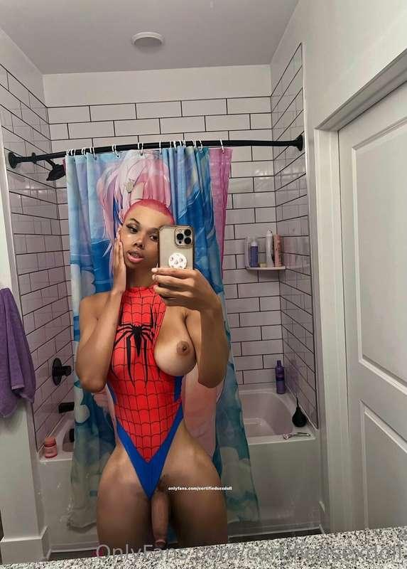 spider girl needs head bad 🤦🏽‍♀️