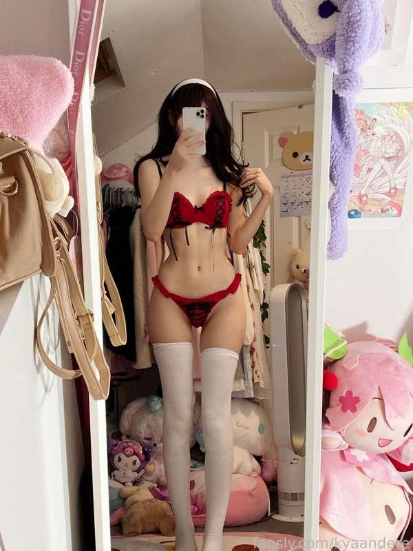 my new lingerie :3 i have so many cute outfits to take pics in imma try to take more pics dis week ^_^ 