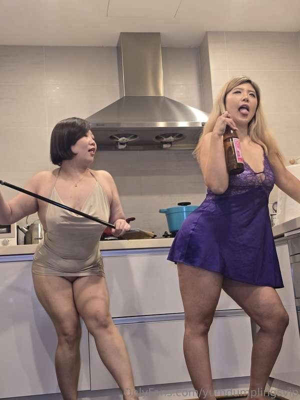 Chores and cooking with us? 😏