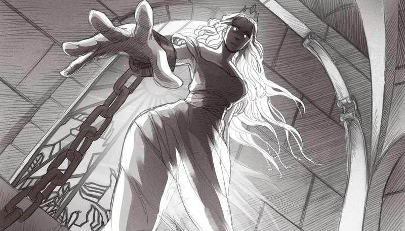 Slay the Princess preview art!