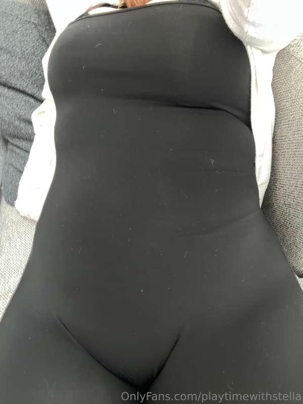 Rip a hole in my body suit and fuck me through it pretty ple..