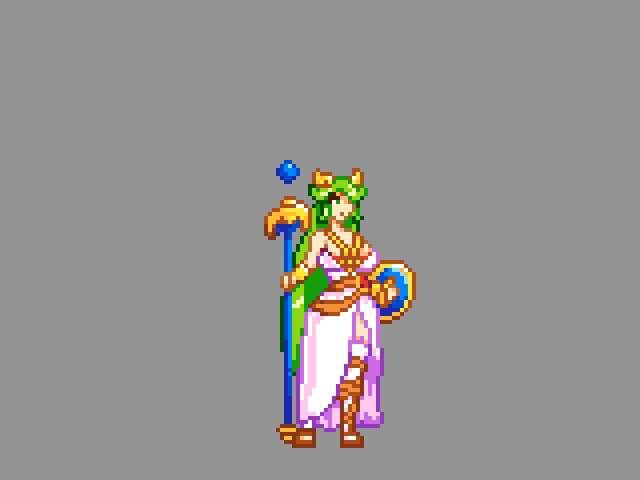 PotG Goddess Arena Idle animation wip