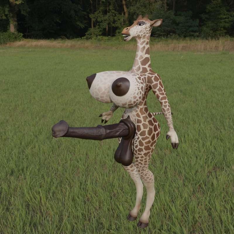 Giraffe Texture WIP