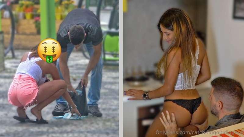 This sexy gold digger from Brazil changes her mind real quic..